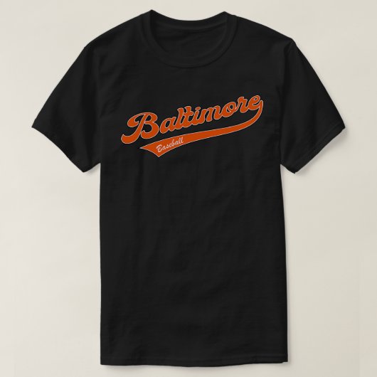 Baltimore Baseball T-shirt (Design voorkant)