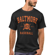 Baltimore  Baseball Throwback Retro Design