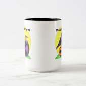 Baltimore Birdtown gepersonaliseerd Tweekleurige Koffiemok (Center)