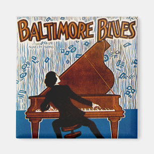 Baltimore Blues Magneet