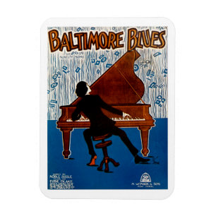 Baltimore Blues Magneet