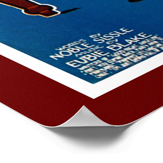 Baltimore Blues Poster (Hoek)