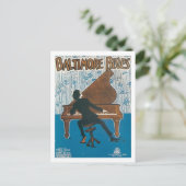 Baltimore Blues  Songbook Hoesje Briefkaart (Staand voorkant)