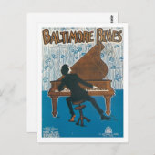 Baltimore Blues  Songbook Hoesje Briefkaart (Voorkant / Achterkant)