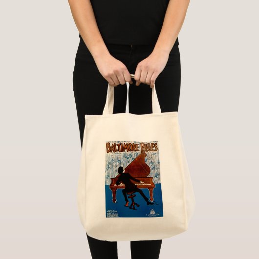 Baltimore Blues Tote Bag (Voorkant (product))