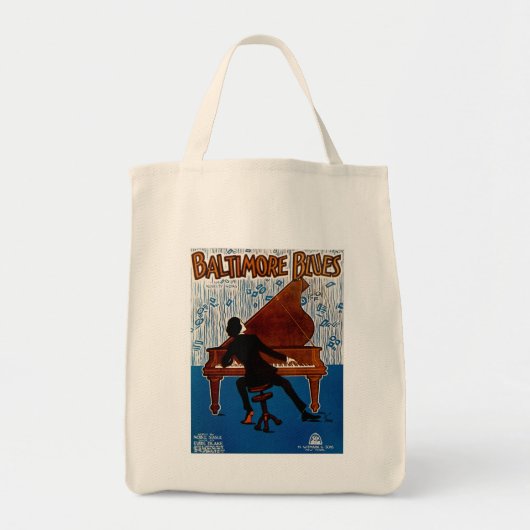 Baltimore Blues Tote Bag (Voorkant)