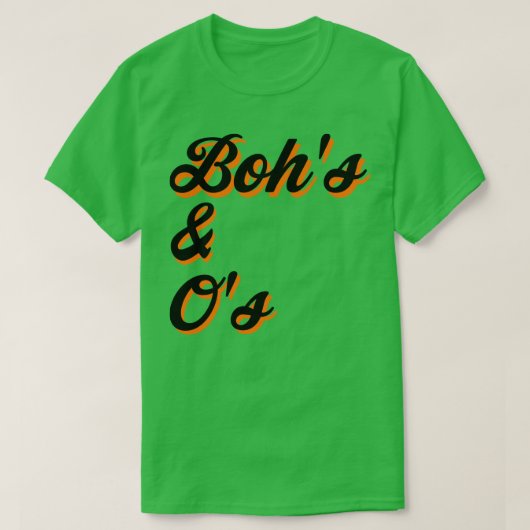Baltimore Bohs Os T-shirt (Design voorkant)