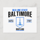 Baltimore Briefkaart (Voorkant)