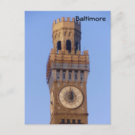 Baltimore Briefkaart (Voorkant)