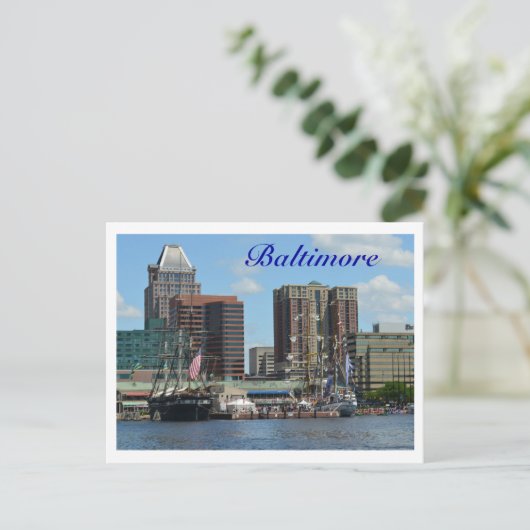 Baltimore Briefkaart (Staand voorkant)