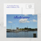 Baltimore Briefkaart (Voorkant / Achterkant)