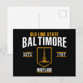Baltimore Briefkaart (Voorkant / Achterkant)