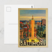 Baltimore Briefkaart (Voorkant / Achterkant)