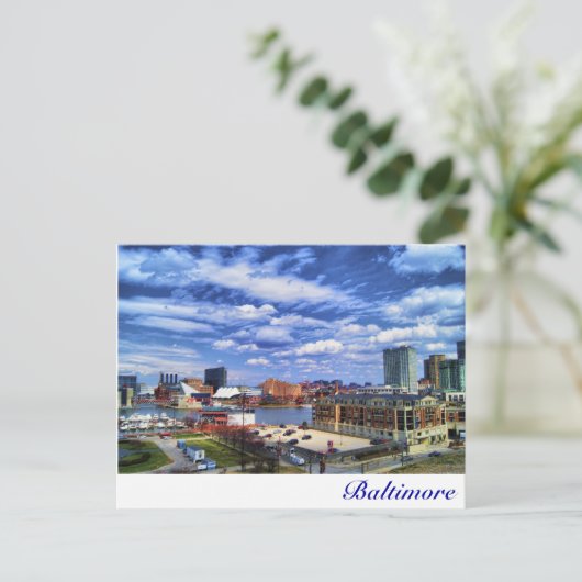 Baltimore Briefkaart (Staand voorkant)