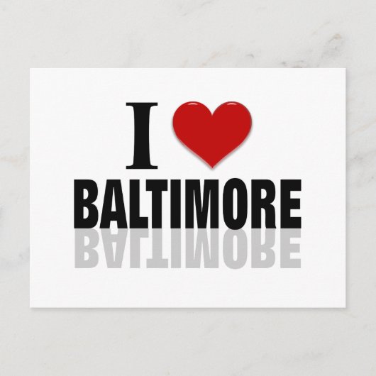 Baltimore Briefkaart (Voorkant)
