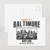 Baltimore Briefkaart (Voorkant / Achterkant)