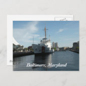 Baltimore, Briefkaart Maryland (Voorkant / Achterkant)