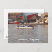 Baltimore, Briefkaart Maryland (Voorkant / Achterkant)