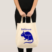 Baltimore "Bunnies" Rats City Life Bag Tote Bag (Voorkant (product))