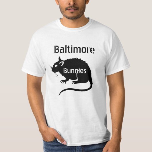 Baltimore Bunnies "RATS" — DEAL ermee! T Shirt (Voorkant)