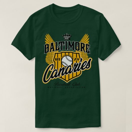 Baltimore Canaries T-shirt (Design voorkant)