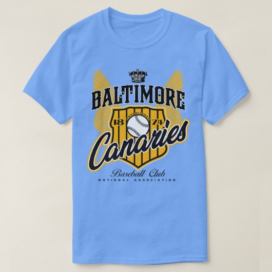 Baltimore Canaries T-shirt (Design voorkant)
