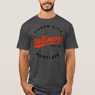 Baltimore Charm City Maryland USA 1 T-shirt