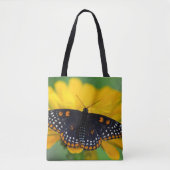 Baltimore Checkered Spot Vlinder Tote Bag (Voorkant)