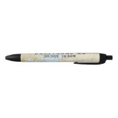 Baltimore Chesapeake Bay County Nautische Kaart Blauwe Inkt Pen (Bodem)