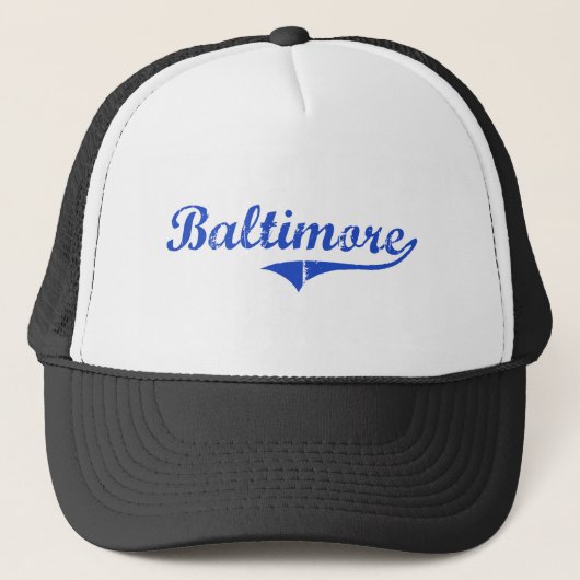 Baltimore City Classic Trucker Pet (Voorkant)