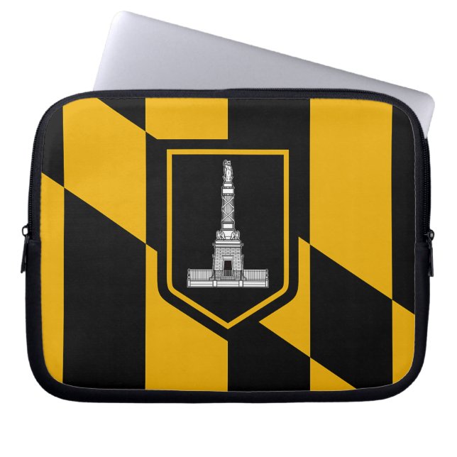 Baltimore City-laptophoes Laptop Sleeve (Voorkant)