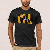 Baltimore City Official Flag T-shirt (Voorkant)