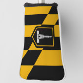 Baltimore City vlag Golfheadcover (Draai 90)