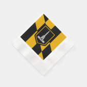 Baltimore City vlag Servet (Hoek)