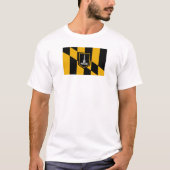 Baltimore City vlag T-shirt (Voorkant)