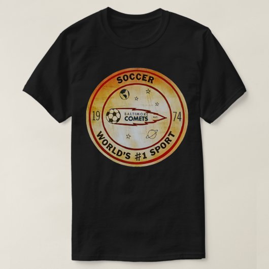 Baltimore Comets Voetbal T-shirt (Design voorkant)