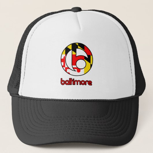 Baltimore Custom Giften Trucker Pet (Voorkant)