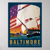 Baltimore: Door het vroege licht van de Dageraad Poster (Voorkant)