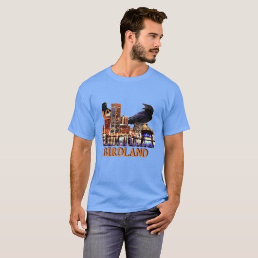 Baltimore en Hybrid Design T-shirt (Voorkant volledig)