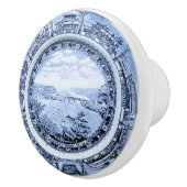 Baltimore en Ohio Railroad China Keramische Knop (Rechts)