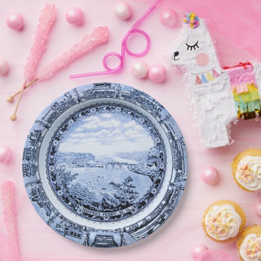 Baltimore en Ohio Railroad China Papieren Bordje (Feest)