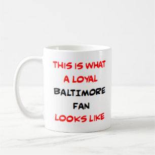 Baltimore-fan, loyaal koffiemok