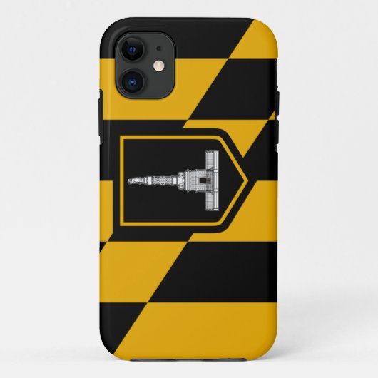 Baltimore Flag Case-Mate iPhone Case (Achterkant)