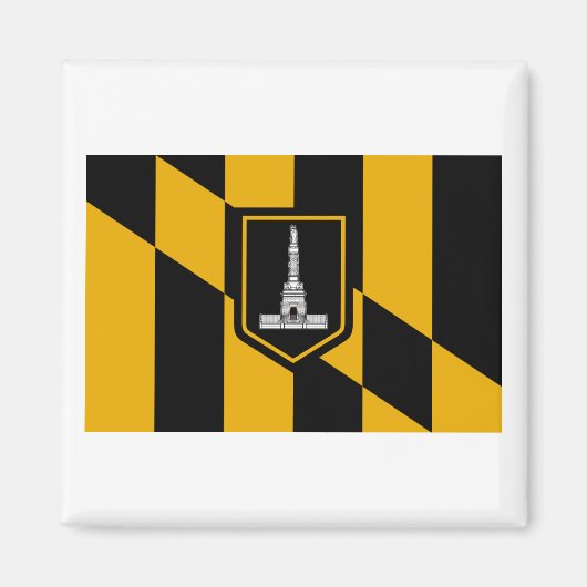 Baltimore Flag Magneet (Voorkant)