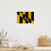 Baltimore Flag Poster (Keuken)