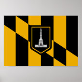 Baltimore Flag Poster (Voorkant)