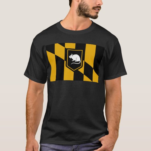 Baltimore Flag Rat Shirt (Voorkant)