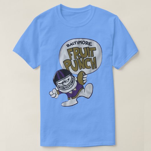 Baltimore fruit punch voor de Ravens fans T-shirt (Design voorkant)