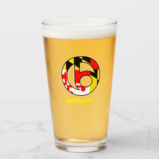 Baltimore Glas (Voorkant gevuld)