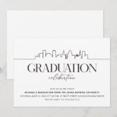 Baltimore Graduation Party Kaart (Voorkant / Achterkant)